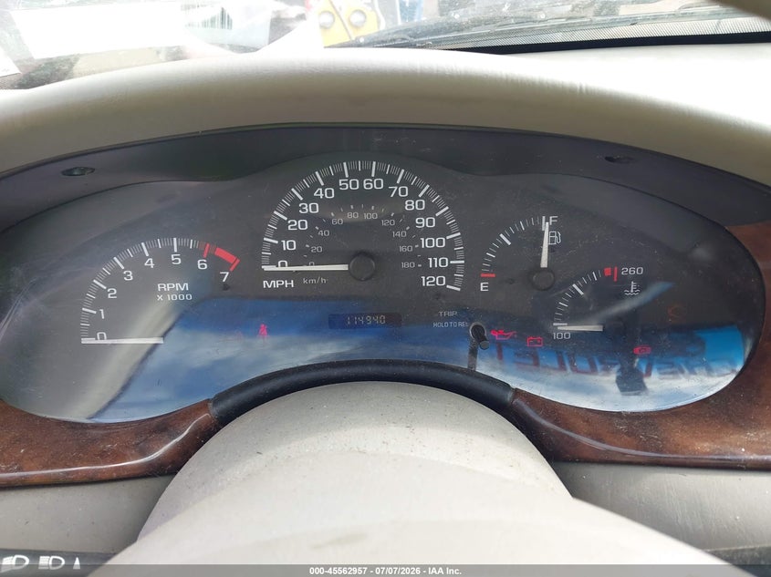 2001 Chevrolet Malibu VIN 1G1NE52JX16241176 IAAI salvage auction — FRONT END, Mv-907A (New York), sold $250 on 2026-07-24 (photo 7)