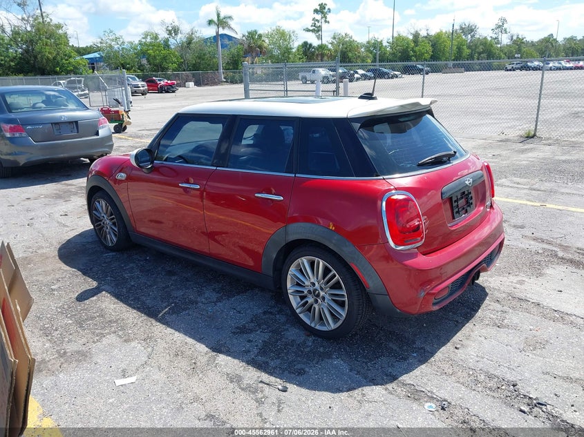 2016 Mini Hard top VIN WMWXU3C5XG2D27631 IAAI salvage auction — NORMAL WEAR, Clear (Florida), sold $600 on 2026-07-29 (photo 3)
