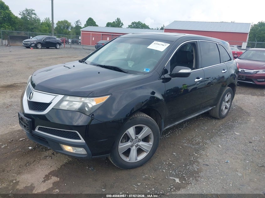 2011 Acura Mdx VIN 2HNYD2H66BH531353 IAAI salvage auction — SIDE, Clear (Virginia), sold $700 on 2026-08-02 (photo 2)