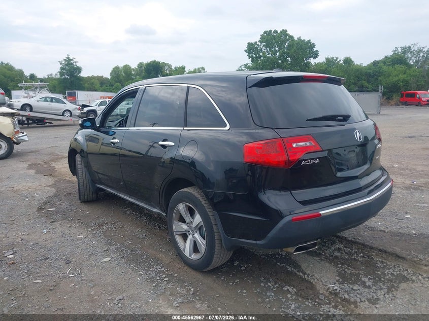 2011 Acura Mdx VIN 2HNYD2H66BH531353 IAAI salvage auction — SIDE, Clear (Virginia), sold $700 on 2026-08-02 (photo 3)