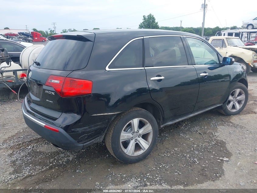 2011 Acura Mdx VIN 2HNYD2H66BH531353 IAAI salvage auction — SIDE, Clear (Virginia), sold $700 on 2026-08-02 (photo 4)