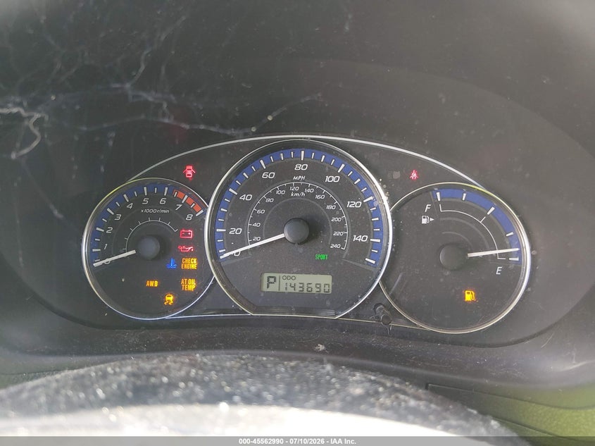 2012 Subaru Forester VIN JF2SHADC1CH444393 IAAI salvage auction — NORMAL WEAR, Clear-Dealer Only (North Carolina), sold $400 on 2026-07-29 (photo 7)