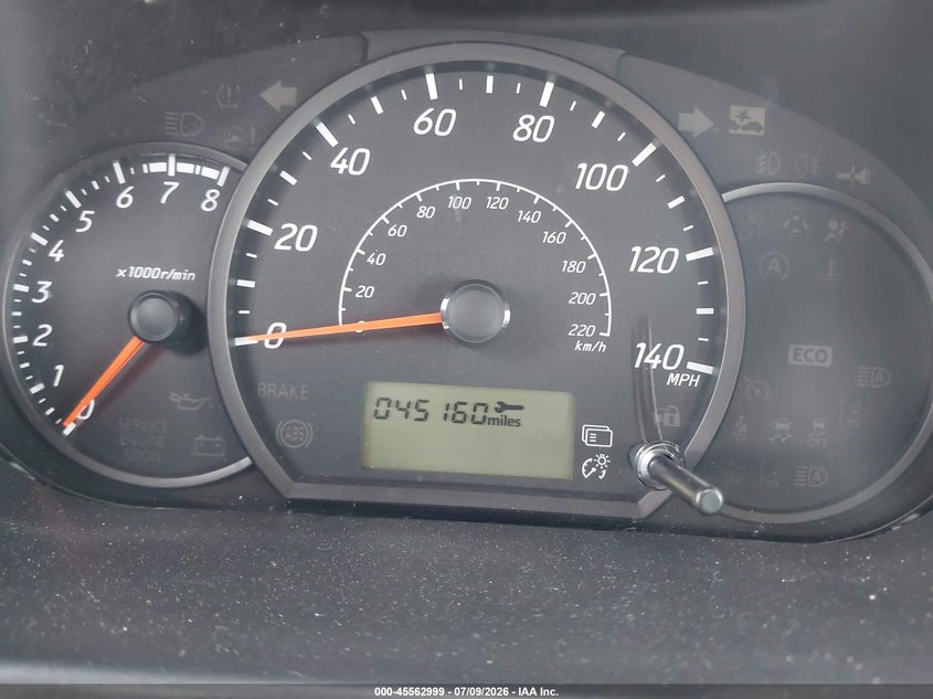 2024 Mitsubishi Mirage VIN ML32AUHJ9RH008318 IAAI salvage auction — FRONT & REAR, Certificate Of Destruction (Florida), sold $2,000 on 2026-07-16 (photo 7)