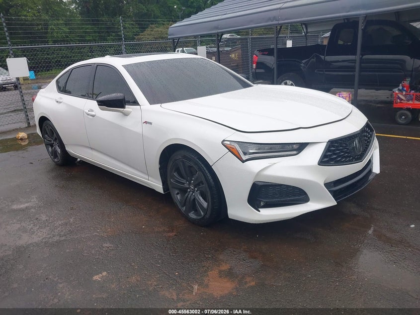 2021 Acura Tlx VIN 19UUB5F50MA001985 IAAI salvage auction — THEFT, Salvage (Pennsylvania), sold $15,050 on 2026-08-27 (photo 1)