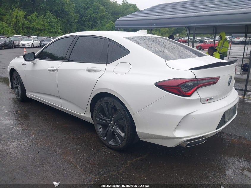 2021 Acura Tlx VIN 19UUB5F50MA001985 IAAI salvage auction — THEFT, Salvage (Pennsylvania), sold $15,050 on 2026-08-27 (photo 3)