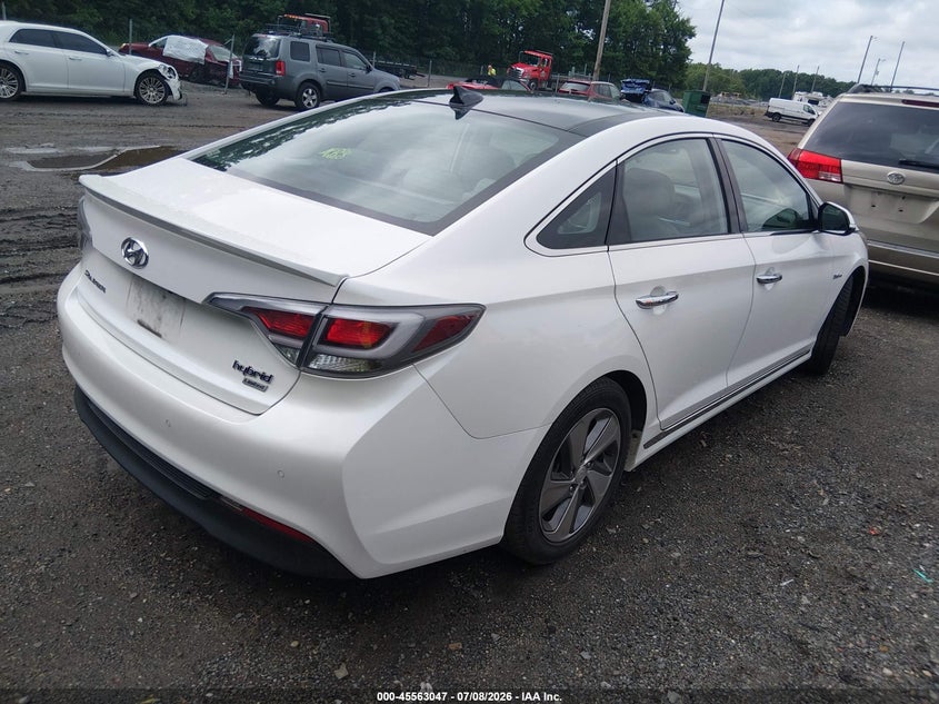 2016 Hyundai Sonata VIN KMHE34L12GA033736 IAAI salvage auction — NORMAL WEAR, Clear (Maryland), sold $1,600 on 2026-07-29 (photo 4)