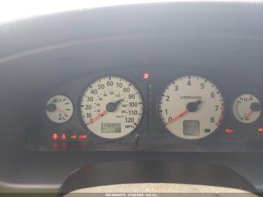 2003 Nissan Pathfinder VIN JN8DR09Y83W818386 IAAI salvage auction — NORMAL WEAR, Clear (New Jersey), sold $400 on 2026-07-20 (photo 7)