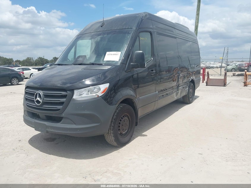 2025 Mercedes-benz Sprinter VIN W1Z4KGHY0ST217006 IAAI salvage auction — LEFT SIDE, Enterprise Vehicles Clear Only (Florida), sold $25,250 on 2026-07-21 (photo 2)