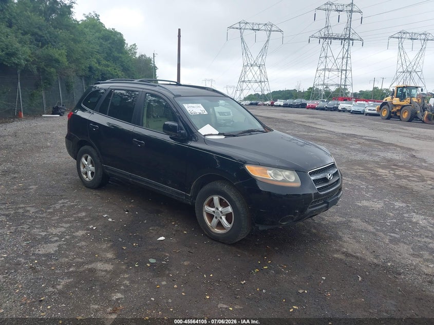 2007 Hyundai Santa fe VIN KM8SG13D87U098895 IAAI salvage auction — NORMAL WEAR, Clear (Pennsylvania), sold $1,300 on 2026-07-10 (photo 1)