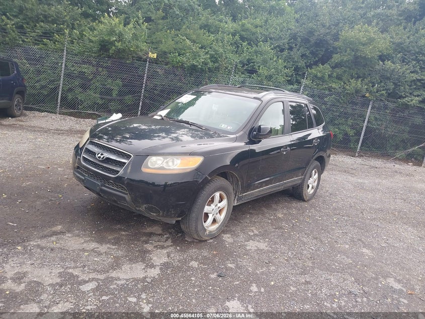 2007 Hyundai Santa fe VIN KM8SG13D87U098895 IAAI salvage auction — NORMAL WEAR, Clear (Pennsylvania), sold $1,300 on 2026-07-10 (photo 2)