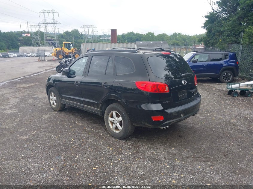 2007 Hyundai Santa fe VIN KM8SG13D87U098895 IAAI salvage auction — NORMAL WEAR, Clear (Pennsylvania), sold $1,300 on 2026-07-10 (photo 3)