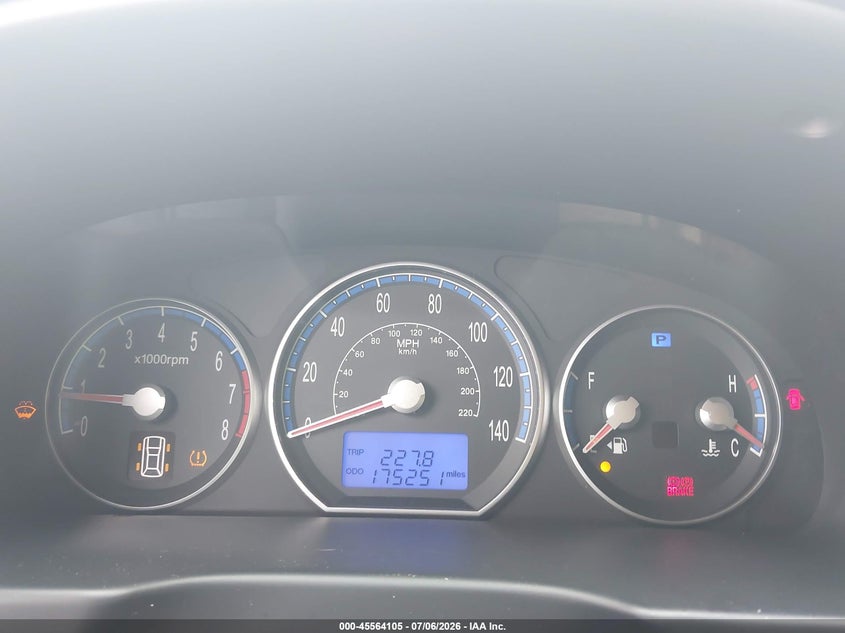 2007 Hyundai Santa fe VIN KM8SG13D87U098895 IAAI salvage auction — NORMAL WEAR, Clear (Pennsylvania), sold $1,300 on 2026-07-10 (photo 7)