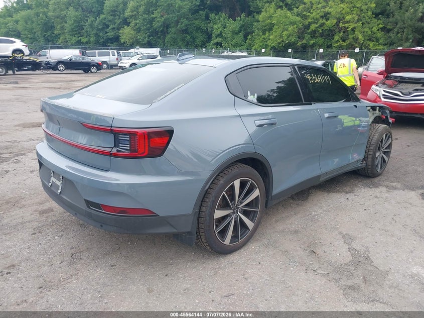 2022 Polestar 2 VIN LPSED3KA3NL058362 IAAI salvage auction — FRONT END, Salvage - Greater Than 75% (Maryland), sold $6,900 on 2026-08-01 (photo 4)