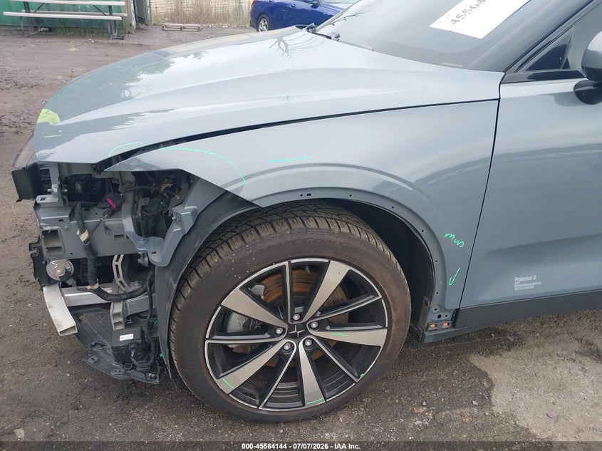 2022 Polestar 2 VIN LPSED3KA3NL058362 IAAI salvage auction — FRONT END, Salvage - Greater Than 75% (Maryland), sold $6,900 on 2026-08-01 (photo 6)