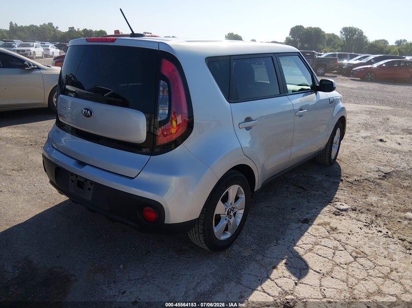 2018 Kia Soul VIN KNDJN2A26J7602380 IAAI salvage auction — MECHANICAL, Salvage Title, sold $1,150 on 2026-07-22 (photo 4)