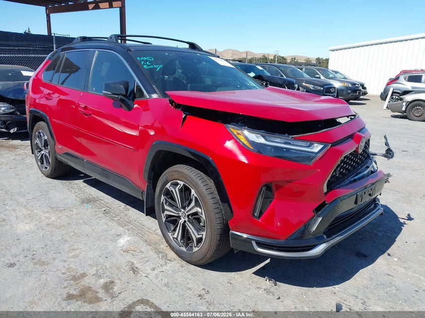 2025 Toyota Rav 4 VIN JTMFB3FV2SD268987 IAAI salvage auction — FRONT END, Salvage Title, sold $15,000 on 2026-07-23 (photo 1)