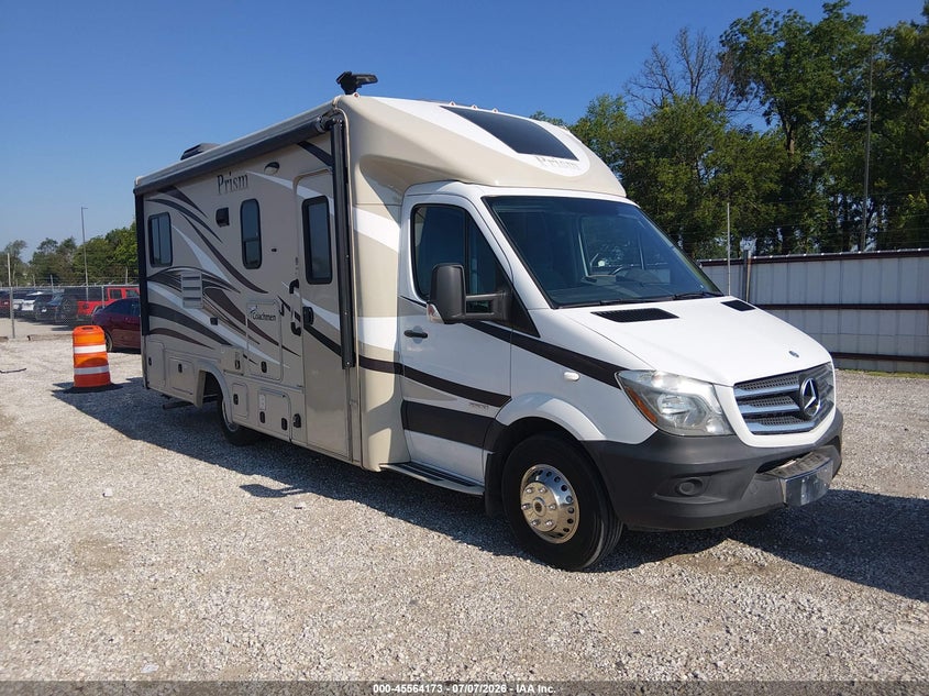 2012 Mercedes-benz Sprinter VIN WDAPF4CC1C9590192 IAAI salvage auction — FRONT & REAR, Clear (Missouri), sold $5,100 on 2026-07-20 (photo 1)