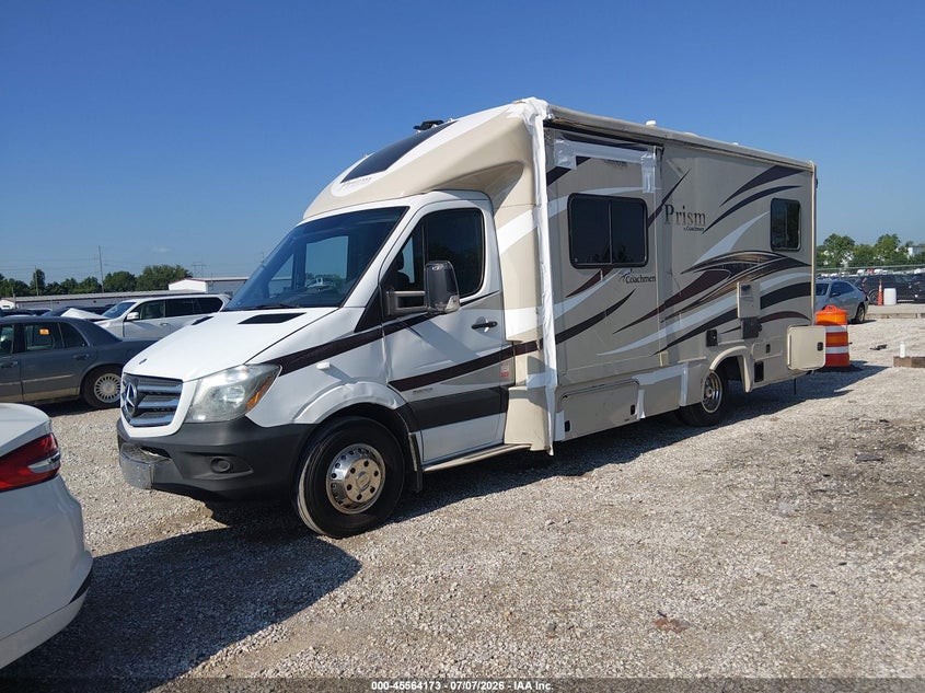 2012 Mercedes-benz Sprinter VIN WDAPF4CC1C9590192 IAAI salvage auction — FRONT & REAR, Clear (Missouri), sold $5,100 on 2026-07-20 (photo 2)