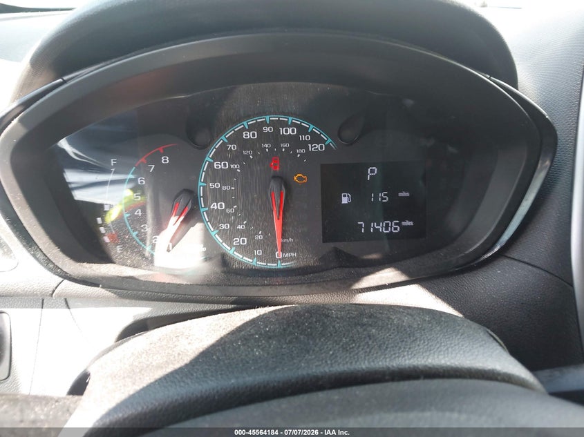 2017 Chevrolet Spark VIN KL8CB6SAXHC811601 IAAI salvage auction — FRONT END, Salvage (Texas), sold $1,000 on 2026-07-19 (photo 7)