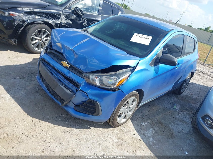 2017 Chevrolet Spark VIN KL8CB6SAXHC811601 IAAI salvage auction — FRONT END, Salvage (Texas), sold $1,000 on 2026-07-19 (photo 2)