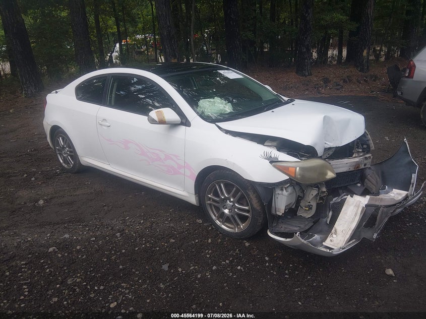 2005 Scion Tc VIN JTKDE167X50009494 IAAI salvage auction — FRONT END, Clear (Virginia), sold $25 on 2026-07-28 (photo 1)