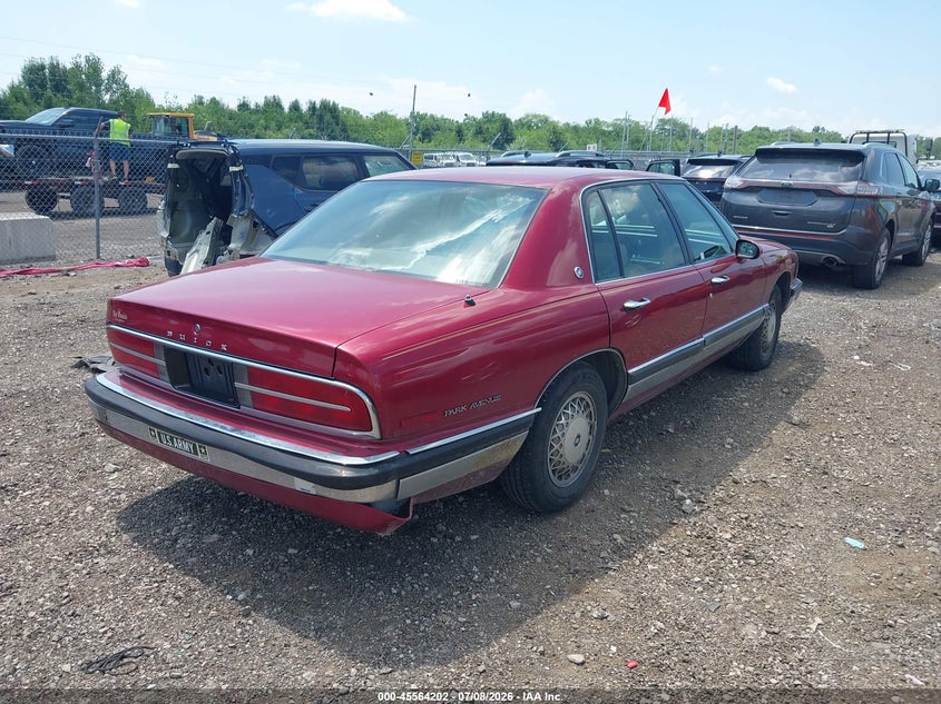 1992 Buick Park avenue VIN 1G4CW53L9N1663742 IAAI salvage auction — FRONT END, Salvage (Ohio), sold $375 on 2026-07-18 (photo 4)