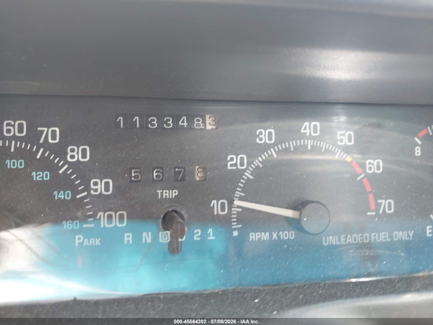 1992 Buick Park avenue VIN 1G4CW53L9N1663742 IAAI salvage auction — FRONT END, Salvage (Ohio), sold $375 on 2026-07-18 (photo 7)