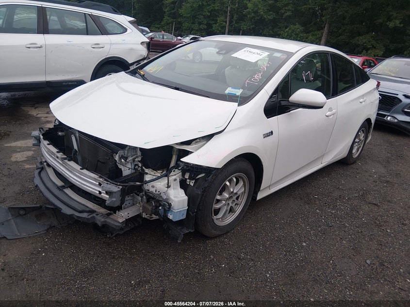 2017 Toyota Prius VIN JTDKARFP6H3001470 IAAI salvage auction — FRONT END, Salvage - Greater Than 75% (Maryland), sold $3,650 on 2026-07-25 (photo 2)