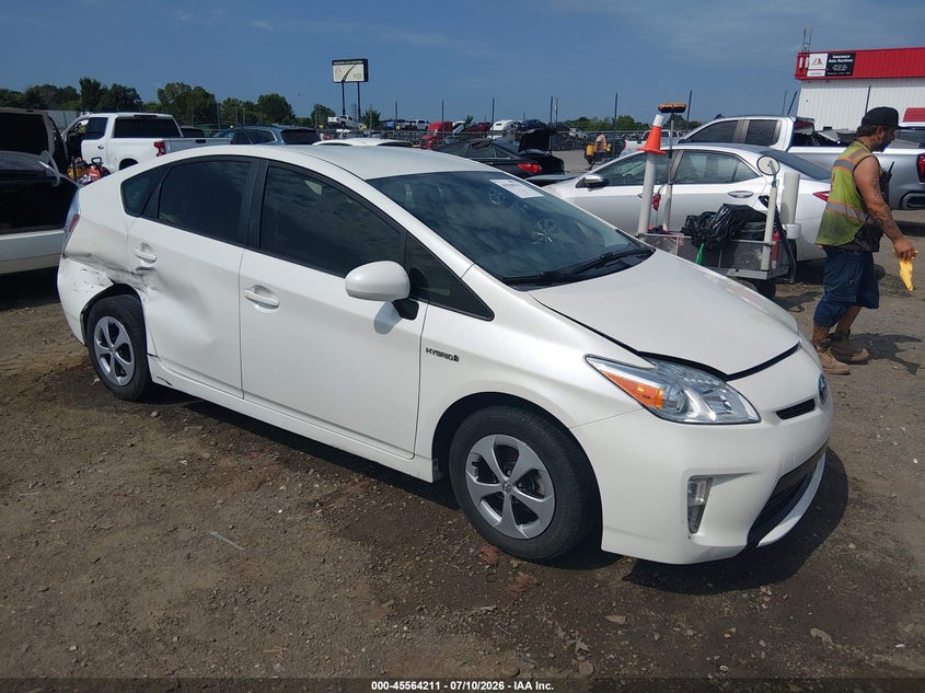 2013 Toyota Prius VIN JTDKN3DU4D1720930 IAAI salvage auction — RIGHT SIDE, Salvage (Arkansas), sold $2,050 on 2026-07-29 (photo 1)