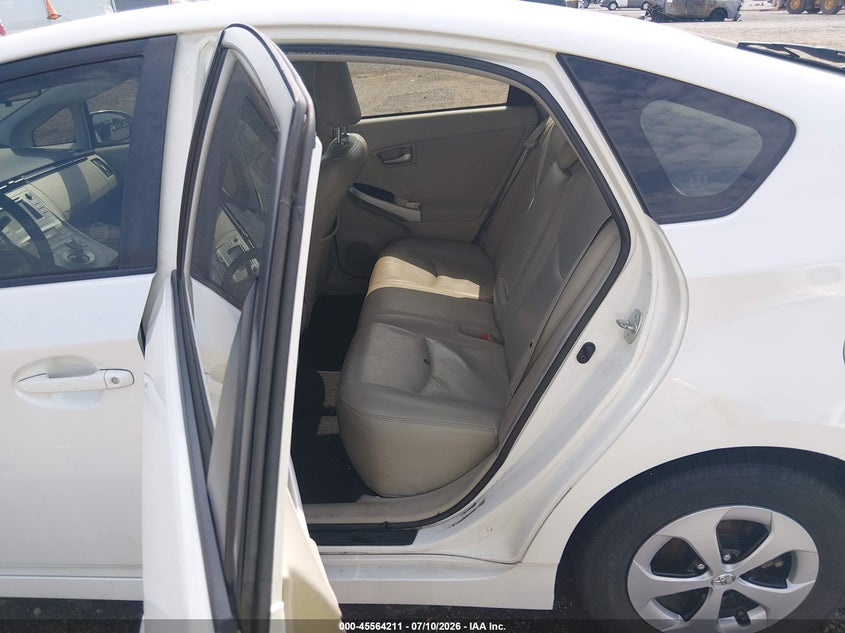 2013 Toyota Prius VIN JTDKN3DU4D1720930 IAAI salvage auction — RIGHT SIDE, Salvage (Arkansas), sold $2,050 on 2026-07-29 (photo 8)
