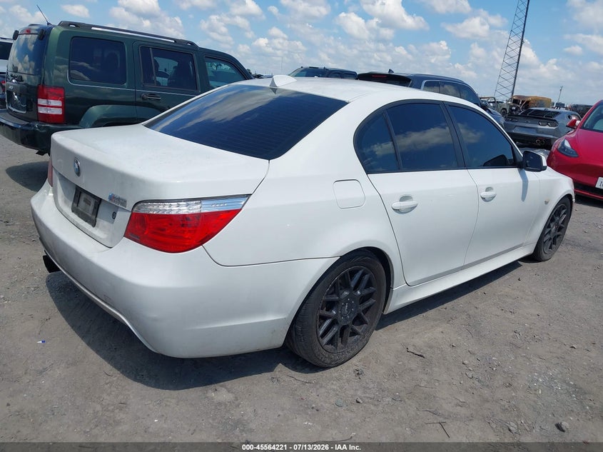 2010 BMW 5 series VIN WBANW1C5XAC167139 IAAI salvage auction — NORMAL WEAR, Clear (Arkansas), sold $150 on 2026-07-22 (photo 4)