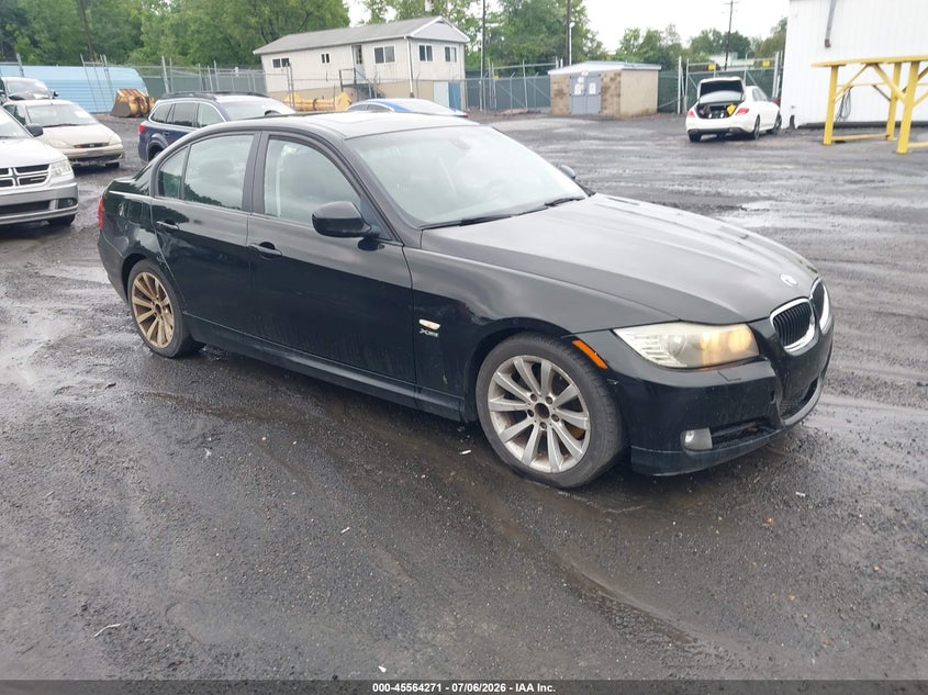 2011 BMW 3 series VIN WBAPK7C56BA771517 IAAI salvage auction — NORMAL WEAR, Clear (Pennsylvania), sold $1,400 on 2026-07-14 (photo 1)