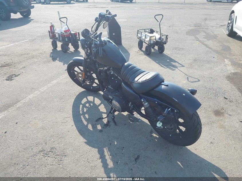 2022 Harley-davidson Iron VIN 1HD4LE217NB415824 IAAI salvage auction — FRONT END, Salvage (New Jersey), sold $3,350 on 2026-09-03 (photo 3)