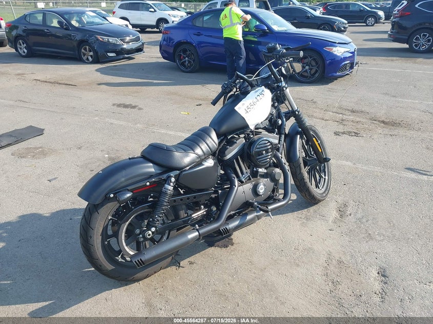 2022 Harley-davidson Iron VIN 1HD4LE217NB415824 IAAI salvage auction — FRONT END, Salvage (New Jersey), sold $3,350 on 2026-09-03 (photo 4)