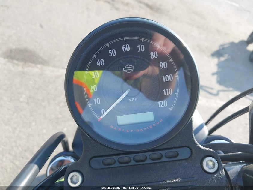2022 Harley-davidson Iron VIN 1HD4LE217NB415824 IAAI salvage auction — FRONT END, Salvage (New Jersey), sold $3,350 on 2026-09-03 (photo 7)