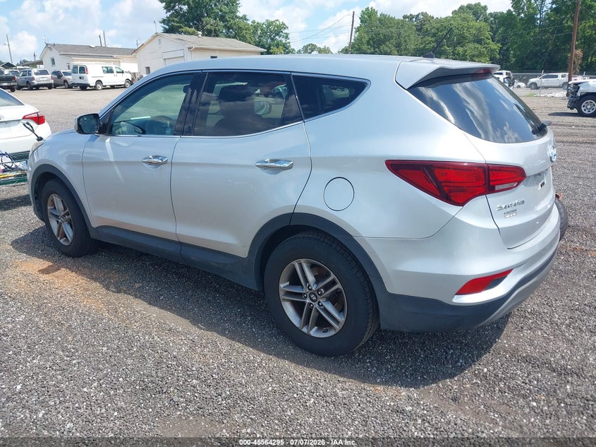 2018 Hyundai Santa fe VIN 5XYZTDLB0JG527132 IAAI salvage auction — UNKNOWN, Clear (South Carolina), sold $3,350 on 2026-07-14 (photo 3)
