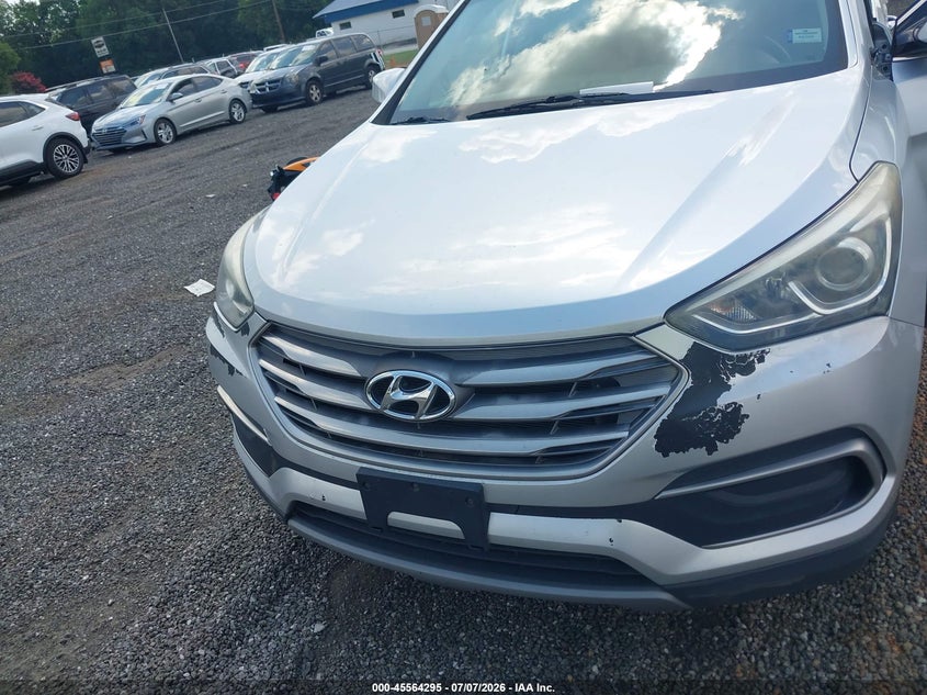 2018 Hyundai Santa fe VIN 5XYZTDLB0JG527132 IAAI salvage auction — UNKNOWN, Clear (South Carolina), sold $3,350 on 2026-07-14 (photo 6)