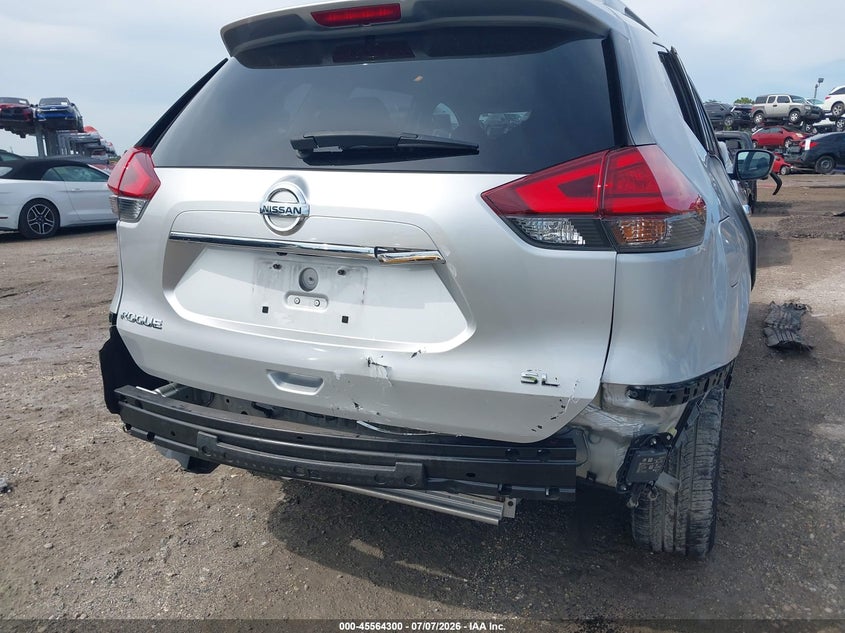 2017 Nissan Rogue VIN JN8AT2MTXHW145605 IAAI salvage auction — REAR END, Rebuildable (Florida), sold $2,100 on 2026-07-28 (photo 6)