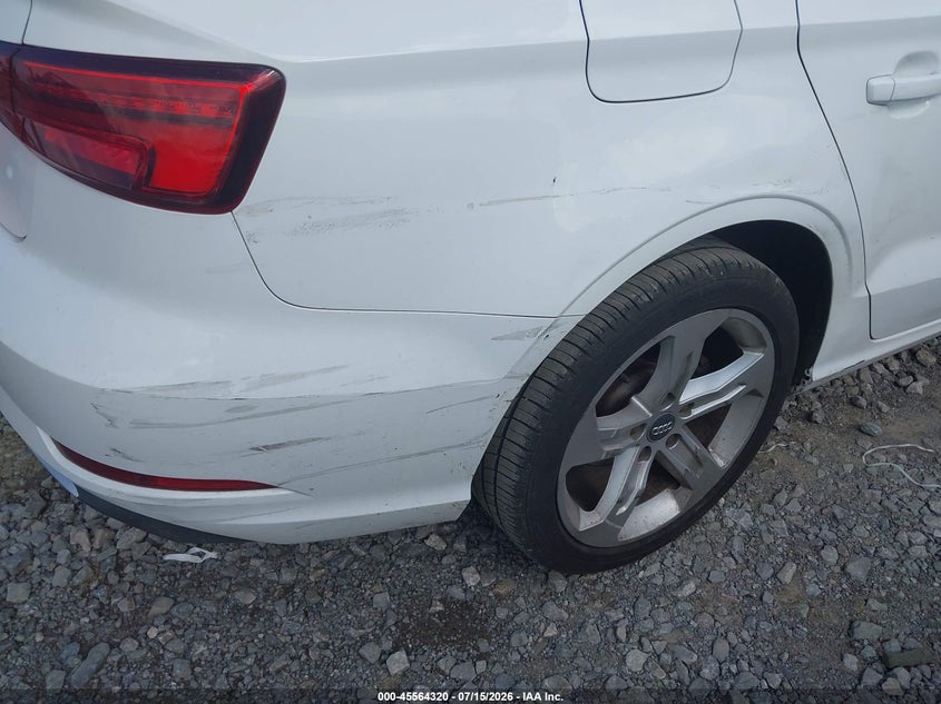 2018 Audi A3 VIN WAUAUHFF8J1072253 IAAI salvage auction — RIGHT REAR, Salvage (Tennessee), sold $2,200 on 2026-08-01 (photo 6)