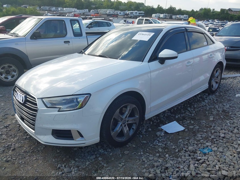 2018 Audi A3 VIN WAUAUHFF8J1072253 IAAI salvage auction — RIGHT REAR, Salvage (Tennessee), sold $2,200 on 2026-08-01 (photo 2)