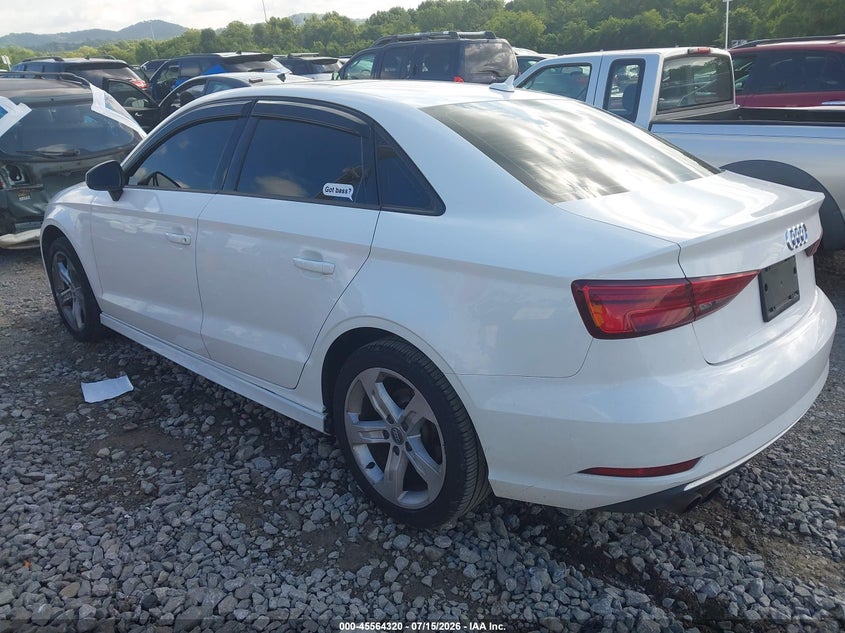 2018 Audi A3 VIN WAUAUHFF8J1072253 IAAI salvage auction — RIGHT REAR, Salvage (Tennessee), sold $2,200 on 2026-08-01 (photo 3)