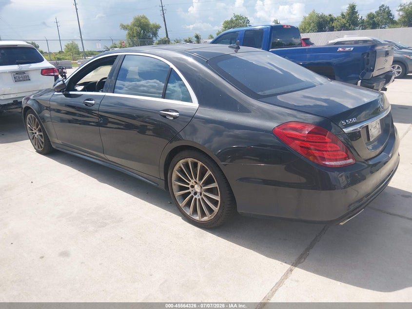 2015 Mercedes-benz S-klasse VIN WDDUG8CB5FA115792 IAAI salvage auction — FRONT END, Salvage Title, sold $25 on 2026-08-07 (photo 3)