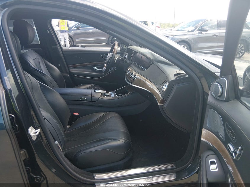 2015 Mercedes-benz S-klasse VIN WDDUG8CB5FA115792 IAAI salvage auction — FRONT END, Salvage Title, sold $25 on 2026-08-07 (photo 5)