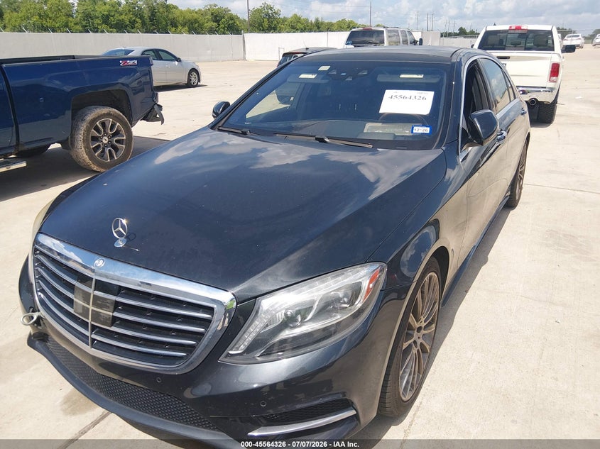 2015 Mercedes-benz S-klasse VIN WDDUG8CB5FA115792 IAAI salvage auction — FRONT END, Salvage Title, sold $25 on 2026-08-07 (photo 6)