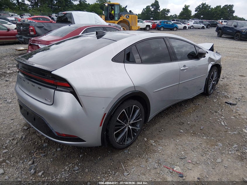 2024 Toyota Prius VIN JTDADABU3R3009513 IAAI salvage auction — FRONT END, Salvage Title, sold $7,000 on 2026-08-19 (photo 4)