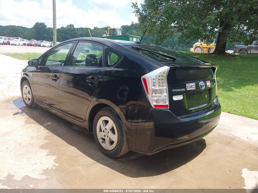2010 Toyota Prius VIN JTDKN3DU1A1096516 IAAI salvage auction — NORMAL WEAR, Clear (Tennessee), sold $25 on 2026-07-29 (photo 3)