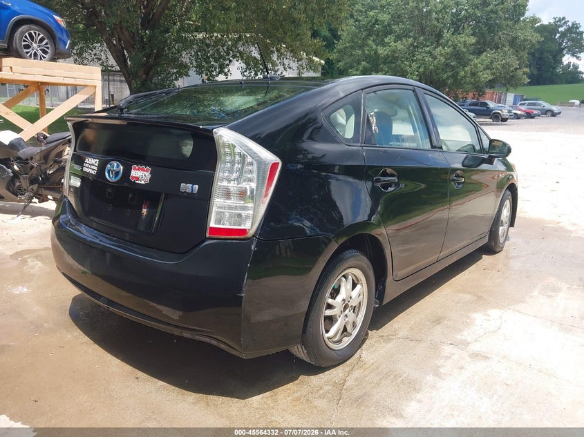 2010 Toyota Prius VIN JTDKN3DU1A1096516 IAAI salvage auction — NORMAL WEAR, Clear (Tennessee), sold $25 on 2026-07-29 (photo 4)