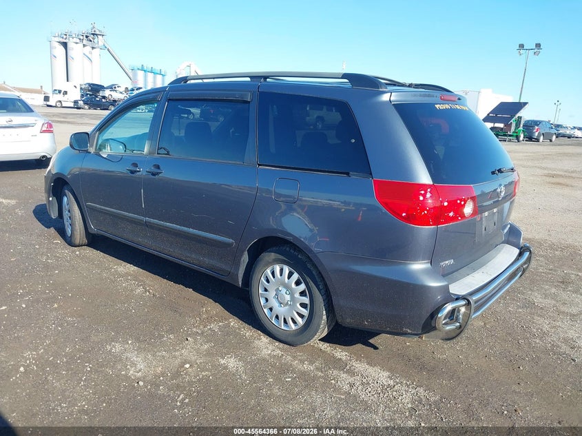 2007 Toyota Sienna VIN 5TDZK23C07S083746 IAAI salvage auction — NORMAL WEAR, Clear (New York), sold $2,200 on 2026-07-14 (photo 3)