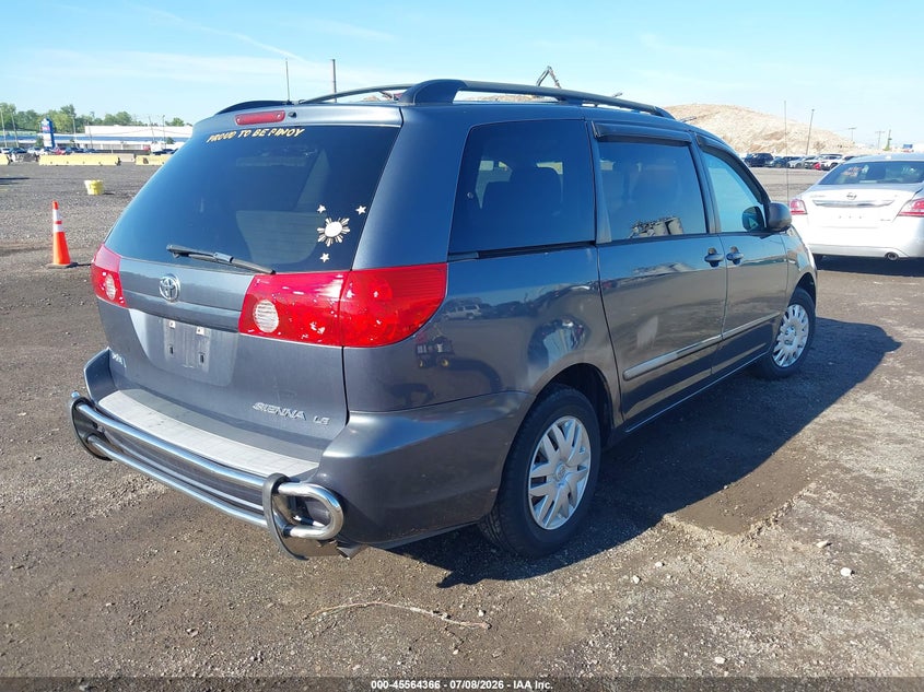 2007 Toyota Sienna VIN 5TDZK23C07S083746 IAAI salvage auction — NORMAL WEAR, Clear (New York), sold $2,200 on 2026-07-14 (photo 4)