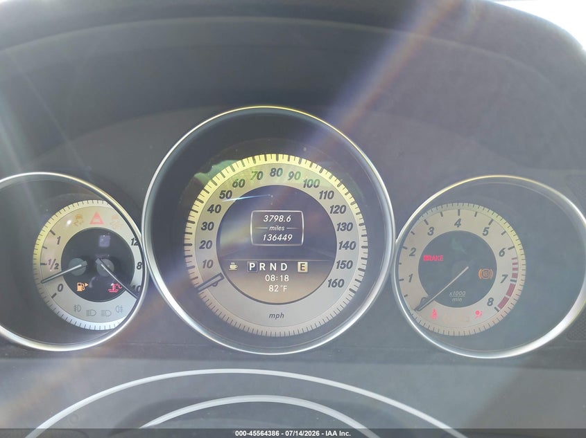 2012 Mercedes-benz C-klasse VIN WDDGF8BB5CA691198 IAAI salvage auction — REAR END, Salvage - Greater Than 75% (Maryland), sold $1,650 on 2026-07-22 (photo 7)